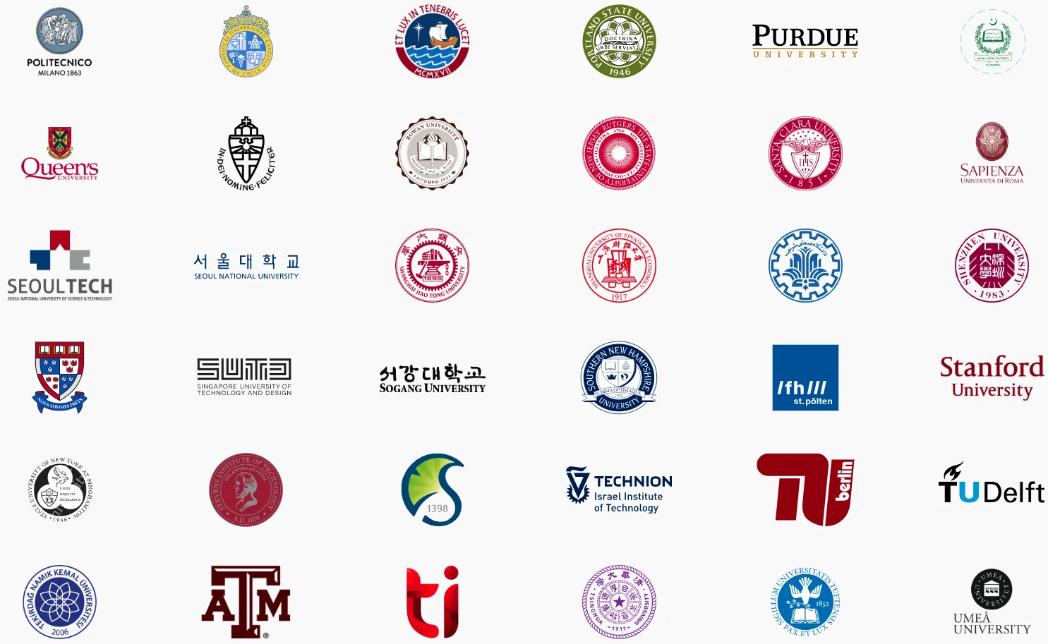 D2Lを採用している大学のロゴ 4